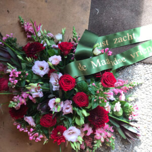 Druppel rood roze