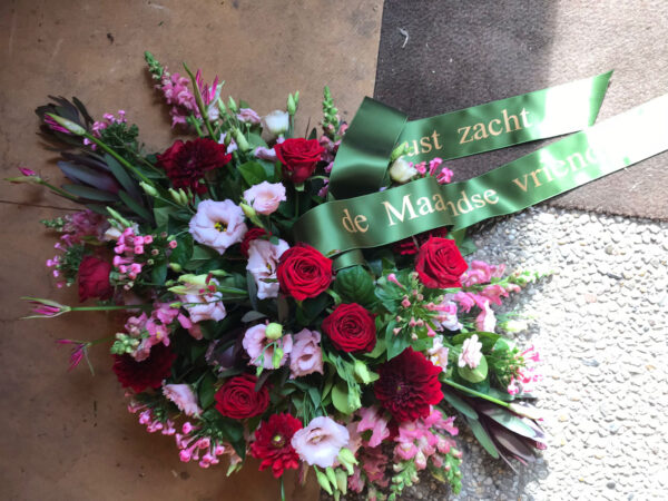 Druppel rood roze