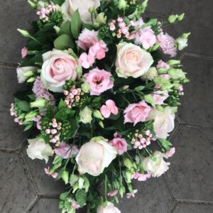 Druppel zacht roze