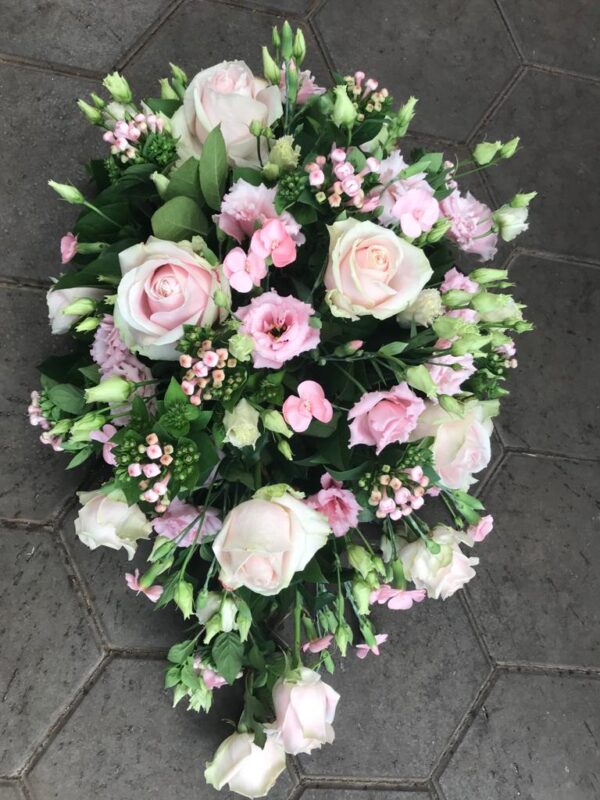 Druppel zacht roze