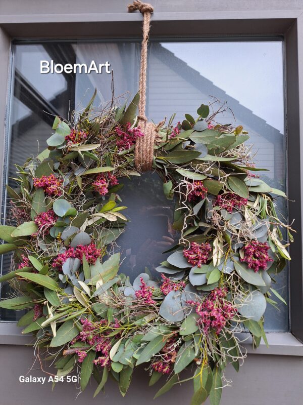 krans Eucalyptus Tijm Limonium Tillandsia