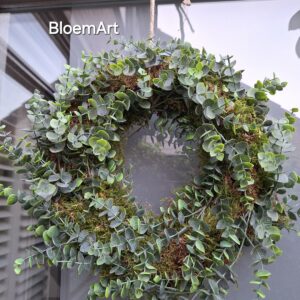 Mos krans met kunst Eucalyptus