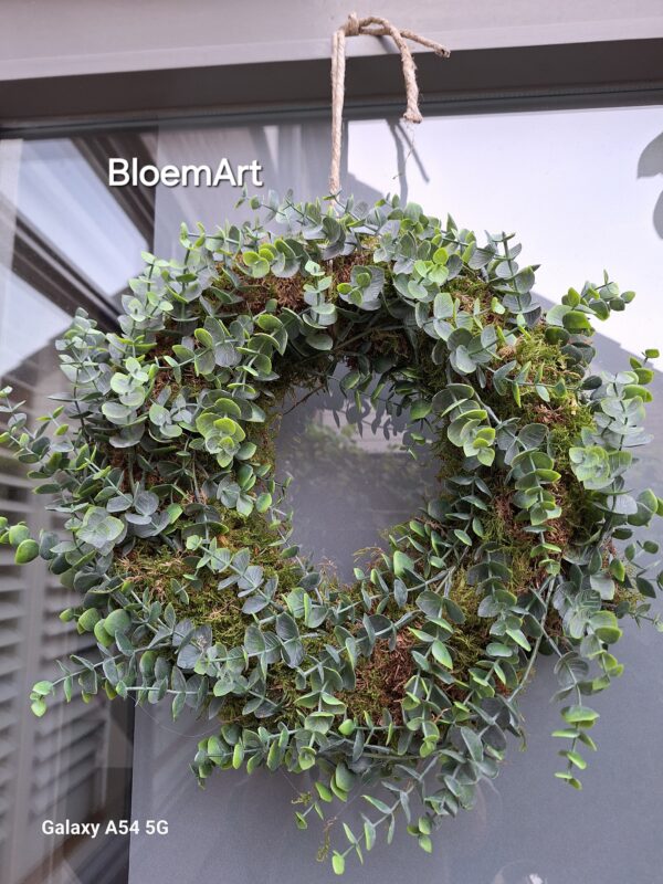 Mos krans met kunst Eucalyptus