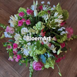 Rond rouwstuk ca 45cm
