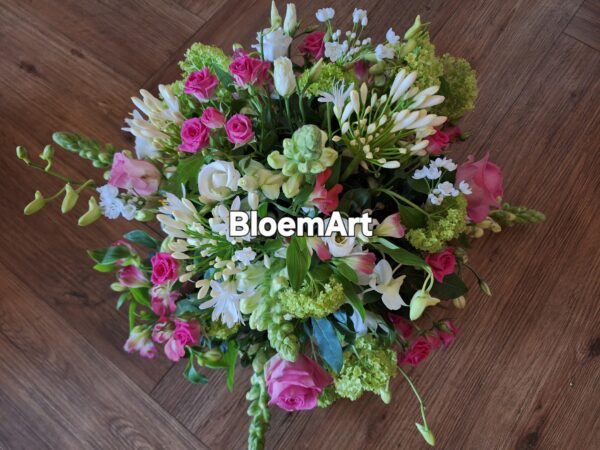 Rond rouwstuk ca 45cm