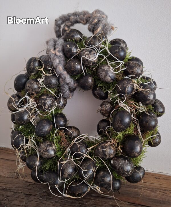 DIY ( zelfmaakpakket) met zwarte eitjes