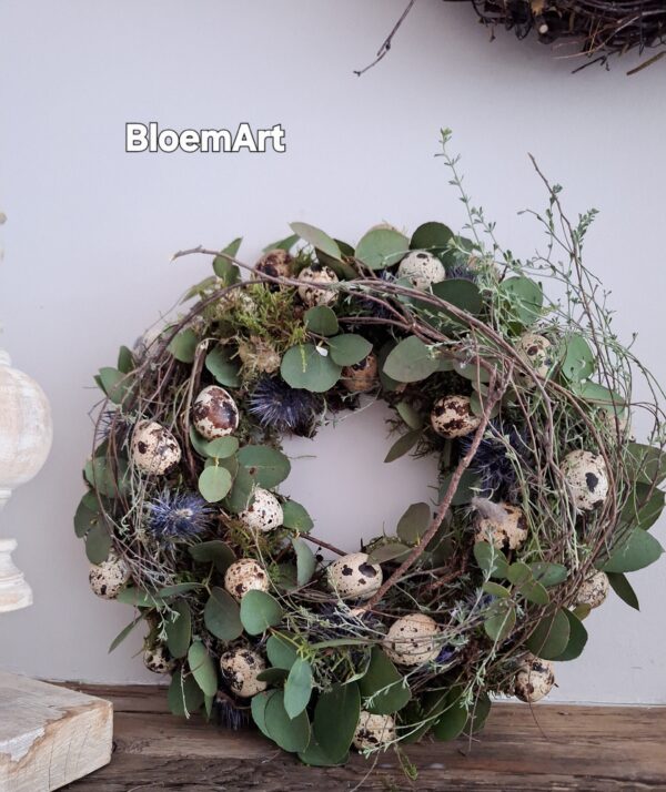 DIY ( zelfmaakpakket) op oase krans