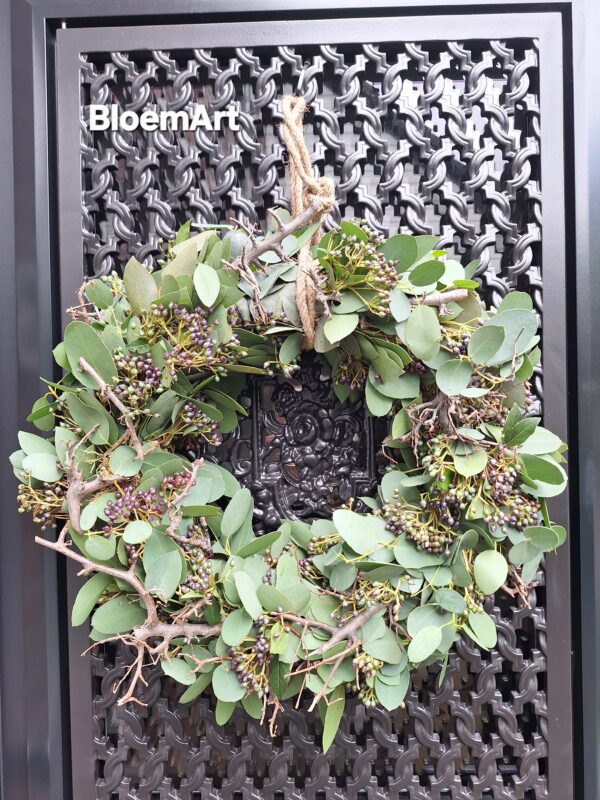 Groenkrans Eucalyptus Viburnumbes en Bonsai ca 40cm