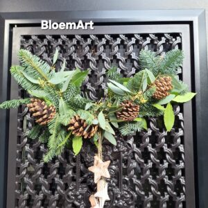 4 DIY kerst guirlandes met 3 houten sterren