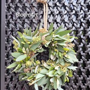 3 Euca Steeneik krans ca 30 cm